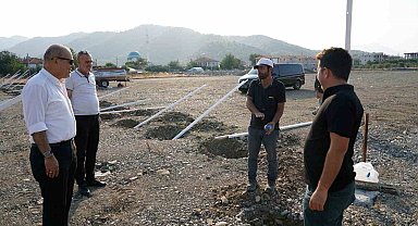 Ortaca bitki üretim merkezi yapımı devam ediyor