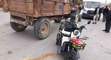 Osmancık'ta trafik kazası; 1 yaralı