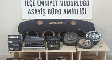 Otomobillere dadanan hırsız yakalandı