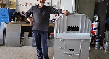 Özel tasarım sobalarıyla Ağrı'dan dünyaya açıldı