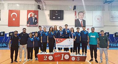 Pamukkaleli dartçılardan 13 madalya