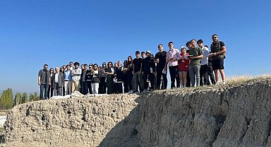 PAÜ öğrencileri, Burdur'un arazi yapısını yerinde inceledi