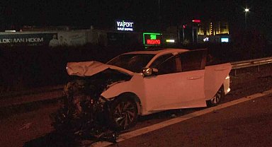 Pendik'te tiyatro oyuncusu Shrepsea'nın karıştığı kazada 2 kişi yaralandı
