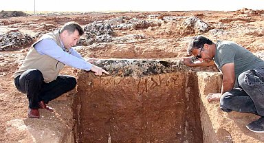 Perre Antik Kent'in en büyük yazıtlı mezarı bulundu