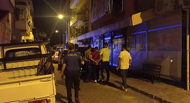 Polis ekiplerinden kaçarken mahalleyi ayağa kaldırdı