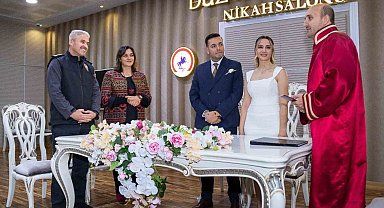 Polislerin nikah şahidi oldular
