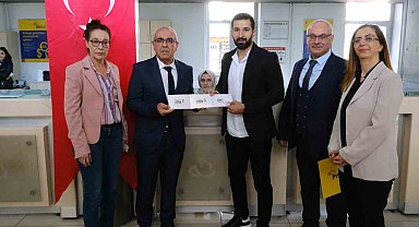 Posta ve Telgraf Teşkilatı'ndan 183. müşteriye sürpriz hediye