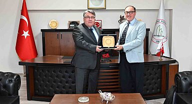 Prof. Dr. Couto Barone'den Rektör Özölçer'e ziyaret