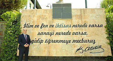 Rektör Dereli'nin 100. yıl mesajı