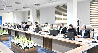 Rektör Savaş, Filistinli öğrencilerle bir araya geldi