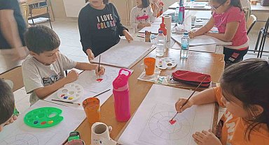 Resim kursuna büyük ilgi