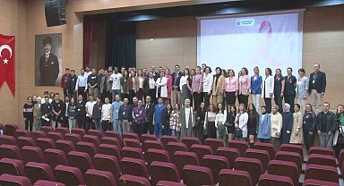 Sağlık Bilimleri Üniversitesinde "Meme Kanseri Bilinçlendirme" etkinliği düzenlendi