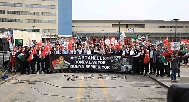 Sağlık-Sen'den "Filistin" için 81 ilde basın açıklaması