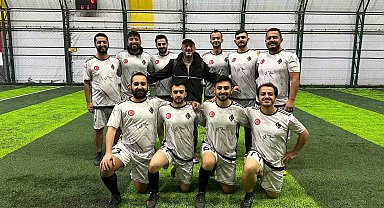 Sağlıkçıların turnuvasında örnek davranış