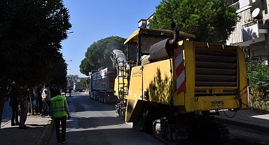 Salihli Site Caddesi'nde asfalt çalışmaları başladı