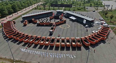 Samsun Büyükşehir Belediyesi araç filosunu 2 katına çıkardı