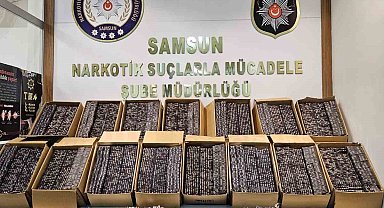 Samsun'da 160 bin 420 kapsül sentetik ecza ele geçirildi: 1 gözaltı