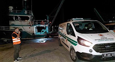 Samsun'da balıkçıların ağına ceset takıldı