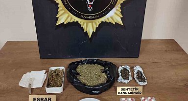 Samsun'da narkotik uygulaması: 24 kişi yakalandı