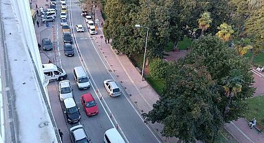 Samsun'da trafiğe kaydı yapılan taşıt sayısı yüzde 15,4 azaldı