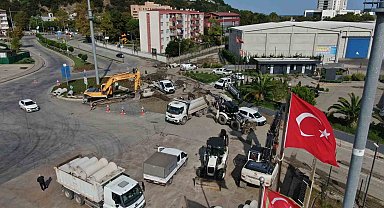 Samsun'da üç noktada altyapıya neşter