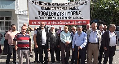 Samsun'un 2 mahallesi 20 yıldır doğalgaz bekliyor