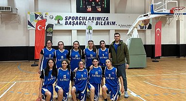 SANKO Okulları Basketbol Takımı il 2.'si oldu