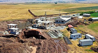 Saray Atıksu Arıtma Tesisinin yapımı sürüyor