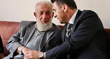 Şehit ailesinin acısına ortak oldu