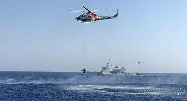 Şehit Teğmen Caner Gönyeli 2023 Tatbikatı'nın deniz safhası nefes kesti