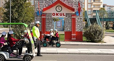 Şehitkamil Trafik Eğitim Parkı'nda eğitimler başladı