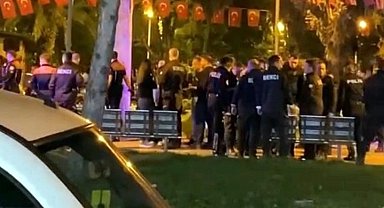 Şehrin ortasında taciz iddiası: Meydan dayağı yiyen şahıs öfkeli kalabalığın elinden zor alındı