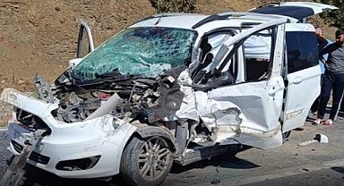 Siirt-Bitlis Karayolu'nda kaza: 3 yaralı