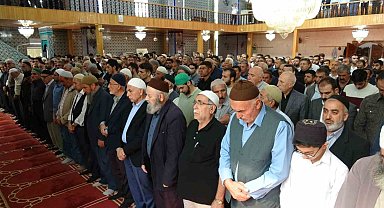 Siirt'te Filistinliler için gıyabi cenaze namazı kılındı