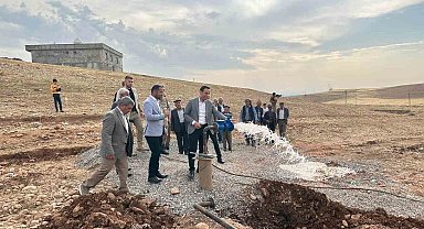 Silopi ilçesinde Yamaç mezrasının su sorununu giderildi
