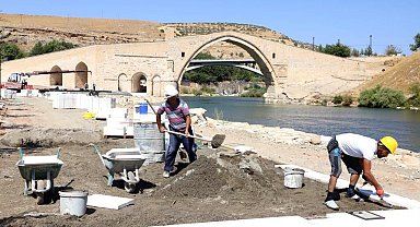 Silvan'da başlatılan projeler devam ediyor