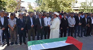 Sındırgı'da Filistinliler için gıyabi cenaze namazı kılındı