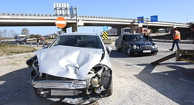 Sinop'ta trafik kazası: 1 yaralı