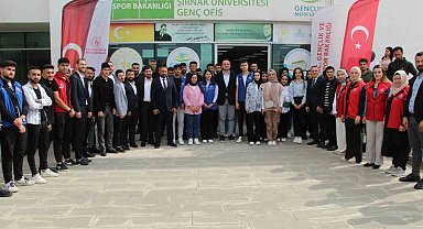 Şırnak'ta Genç Ofis bünyesinde 28 farklı alanda çalışma devam ediyor