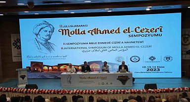 Şırnak'ta Uluslararası 2. Molla Ahmed el-Cezeri sempozyumu başladı