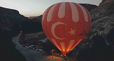 Soğanlı'yı 12 bin kişi havadan izledi