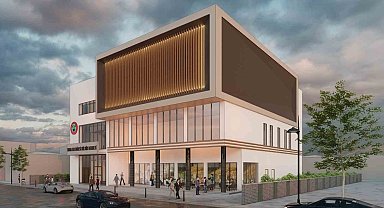 Soma'nın yeni kültür merkezi yükseliyor