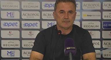 Tahsin Tam: "Bugün maça hakem damga vurdu"