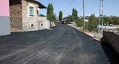 Talas'tan Örencik'e geniş yol