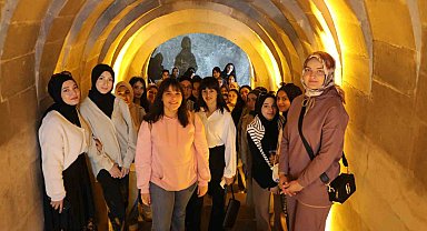 Talas'tan yeni üniversitelilere oryantasyon gezisi