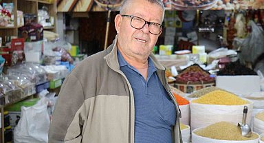 Tarihi Uzun Çarşı'daki aktarlarda kış öncesi şifalı ot yoğunluğu