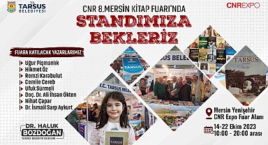 Tarsuslu yazarlar ve Tarsus kitapları halkla buluşacak