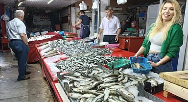 Tavşanlı balık pazarında hareketlilik