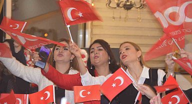 Tavşanlı'da Anaokulu öğrencilerinden Cumhuriyet'in 100. Yıl kutlaması