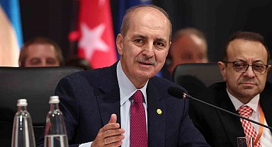 TBMM Başkanı Kurtulmuş: "1967 sınırlarında Filistin Devleti'nin toprak bütünlüğünü savunuyoruz"